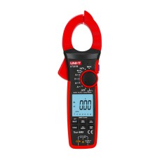 Current clamp meter, 1000V DC/AC, 1000A AC/DC, 60MΩ, 60mF, 1MHz, UNI-T