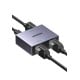 Network splitter shielded RJ45 -> 2xRJ45 (8P8C) Gigabit, gray