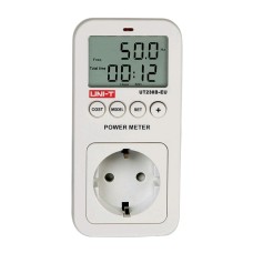 Network lysis with measurement of voltage - current - time - power consumption and energy consumption costs