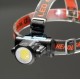 Žibintuvėlis ant galvos įkraunamas 2W / 3W LED, 150lm, 1200mAh