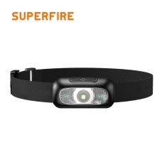 Žibintuvėlis ant galvos, įkraunamas micro USB, 2W, 110lm, 500mAh