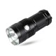Flashlight M6-S, 3000lm, 36W, rechargable USB C, 4x 18650 10400mAh, IP44