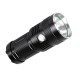 Flashlight M6-S, 3000lm, 36W, rechargable USB C, 4x 18650 10400mAh, IP44