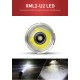 Flashlight M6-S, 3000lm, 36W, rechargable USB C, 4x 18650 10400mAh, IP44