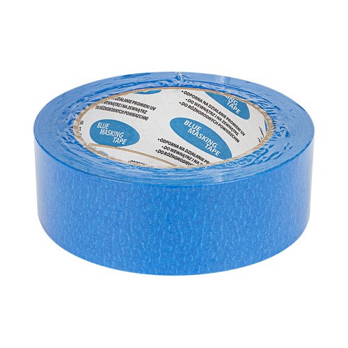 Popierinė maskavimo juosta 38x50m mėlyna Popierinė maskavimo juosta 38x50m mėlyna