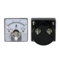 Analoginis kvadratinis ampermetras 15A + šuntas