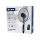 16" 60W LCD Standing Fan + Remote Control