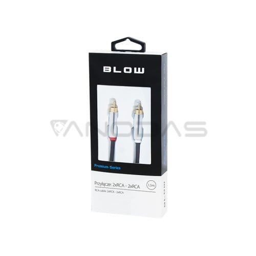 2xRCA METAL connector 1.5m 2xRCA METAL connector 1.5m