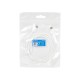USB-C connector - USB-C 1.0 m, white braid