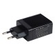 Tinklo įkroviklis USBx2 lizdas + USB-C QC 30W Tinklo įkroviklis USBx2 lizdas + USB-C QC 30W