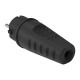WT-54 PR plug, straight, black