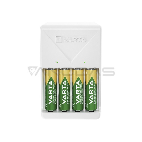 PLUG+4xAA įkroviklis 2100mAh VARTA 57657  PLUG+4xAA įkroviklis 2100mAh VARTA 57657