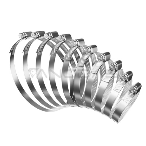 Stainless steel worm band W2 140-160/9  Stainless steel worm band W2 140-160/9