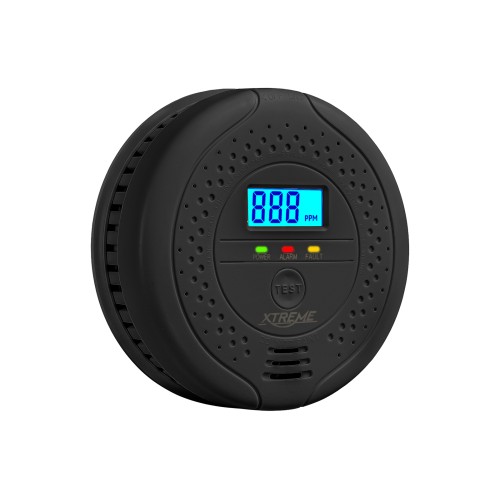 Carbon monoxide detector XC80 LCD black 3xAA Carbon monoxide detector XC80 LCD black 3xAA