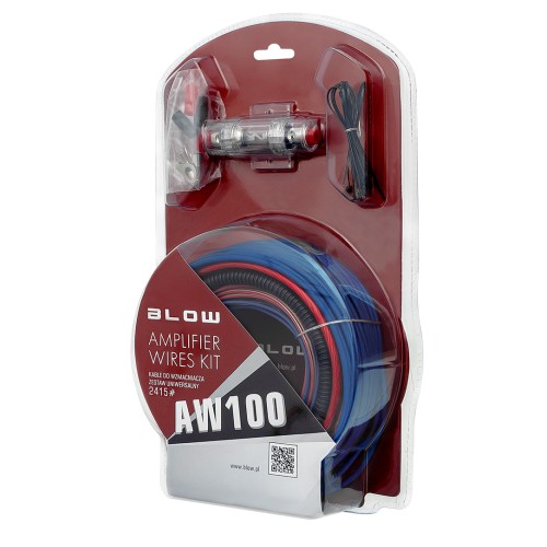 Automobilinio stiprintuvo AW100 laidai Automobilinio stiprintuvo AW100 laidai