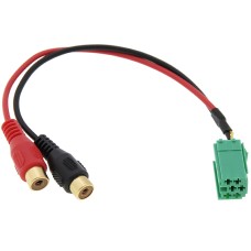 Car connector AUX RENAULT 2xRCA