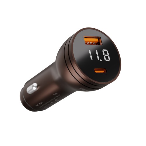 Automobilinis įkroviklis su 2 USB-A + USB-C lizdais 100W G100W Automobilinis įkroviklis su 2 USB-A + USB-C lizdais 100W G100W