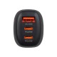 Car charger USB+USB-Cx2 socket 50W G50C