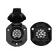 Car trailer socket plastic 13Pin