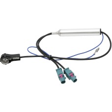 Automobilio antenos separatorius 2xFAKRA - ISO