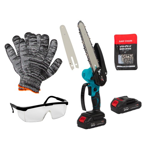 BLOW 21V akumuliatorinis rankinis grandininis pjūklas BLOW 21V akumuliatorinis rankinis grandininis pjūklas