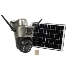 BLOW 4G PTZ 2x4MP Solar Camera with Battery