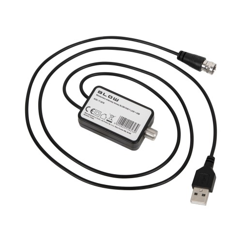 BLOW DVB-T LA30 linijinis antenos stiprintuvas + USB BLOW DVB-T LA30 linijinis antenos stiprintuvas + USB