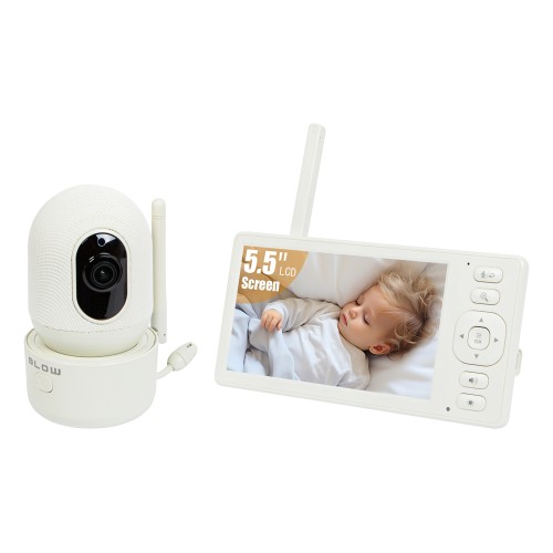 BLOW elektroninis kūdikių monitorius su 5.5 colio LCD WiFi monitoriumi BLOW elektroninis kūdikių monitorius su 5.5 colio LCD WiFi monitoriumi