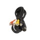 DIN5-4RCA connector 1.5m