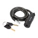 Bicycle lock, 1m cable + 2 keys, BLOW Bicycle lock, 1m cable + 2 keys, BLOW