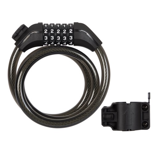 Bicycle lock, 1m cable, code BLOW Bicycle lock, 1m cable, code BLOW