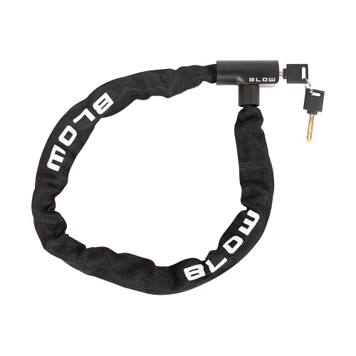 Bicycle lock chain 90cm + 2 keys BLOW Bicycle lock chain 90cm + 2 keys BLOW
