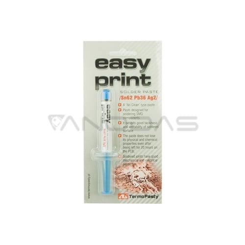 Easy Print (Sn62Pb36Ag2) 1.4 ml AG  Easy Print (Sn62Pb36Ag2) 1.4 ml AG