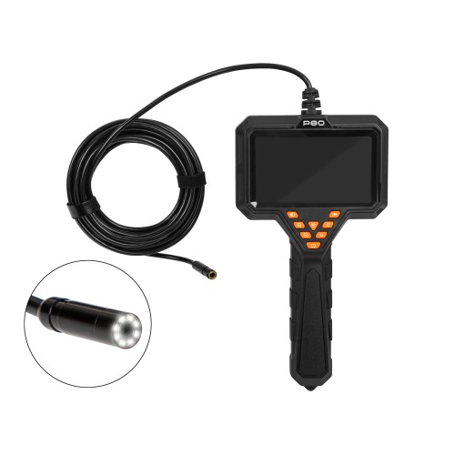 Endoskopo vieno objektyvo kamera 8 mm 5 m LCD 4.3 E-600 Endoskopo vieno objektyvo kamera 8 mm 5 m LCD 4.3 E-600