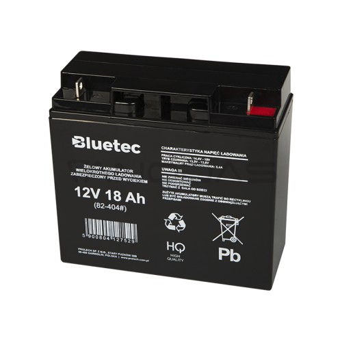 Gel battery 12V 18Ah BLUETEC  Gel battery 12V 18Ah BLUETEC