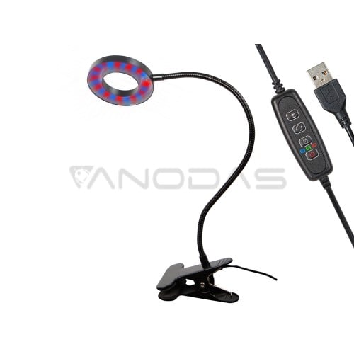 Floor lamp for growing plants with a clip  Floor lamp for growing plants with a clip