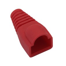 Plastic protection 8p8c - Red - 50pcs