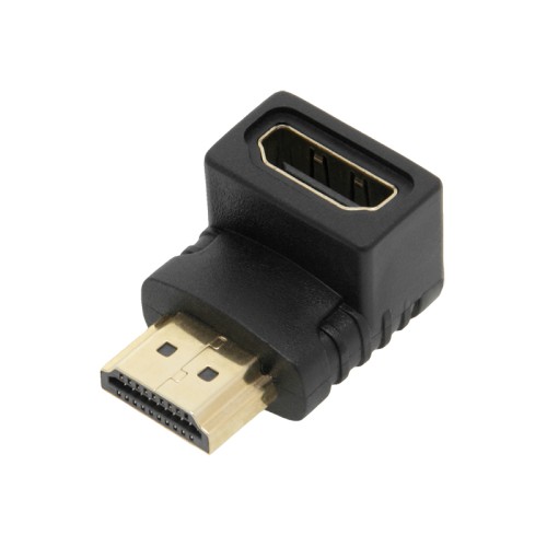HDMI adapter plug - angled socket HDMI adapter plug - angled socket