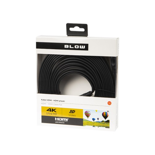 HDMI-HDMI CLASSIC jungtis plokščia 5m HDMI-HDMI CLASSIC jungtis plokščia 5m