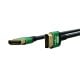 HDMI-HDMI GREEN connector straight 1.5m