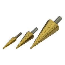HSS 3-20 step cone drill bits 3pcs