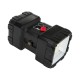 Rechargeable LED searchlight, double-sided, with power bank function