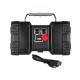 Rechargeable LED searchlight, double-sided, with power bank function