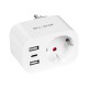 Smart socket controlled by WiFi TUYA USB+2xUSB-C