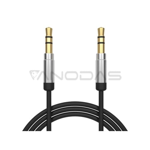 Connector PLUG 3.5ST-PLUG 3.5ST 1m METAL AUX Connector PLUG 3.5ST-PLUG 3.5ST 1m METAL AUX