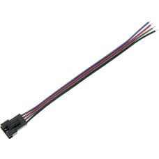 Connector for LED strips, RGB socket connector with