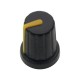 Juodo puodo galvutės skersmuo - 10 mm sidabrinis matuoklis`
