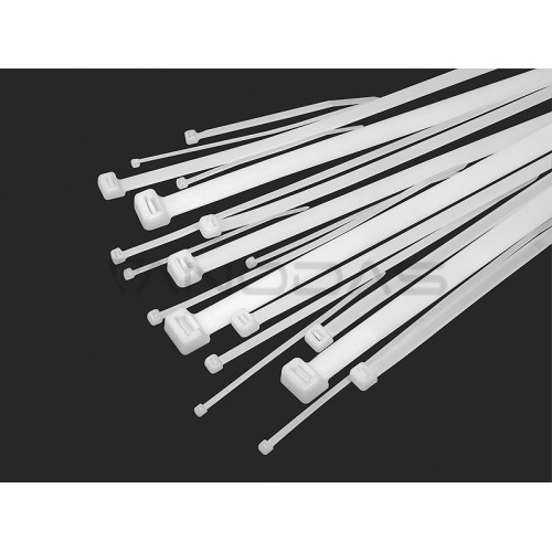 Cable tie 10x500mm white  Cable tie 10x500mm white