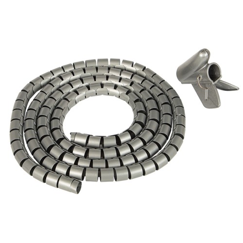 Kabelio dangtelio laikiklis 2m pilkas Kabelio dangtelio laikiklis 2m pilkas