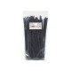 Clamping band 7.6x250mm black, detachable